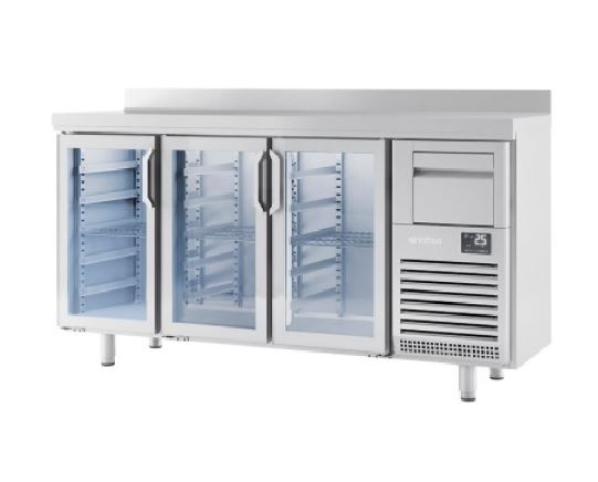 BMPP 2000 CR Table réfrigérée avec portes vitrées Série 600