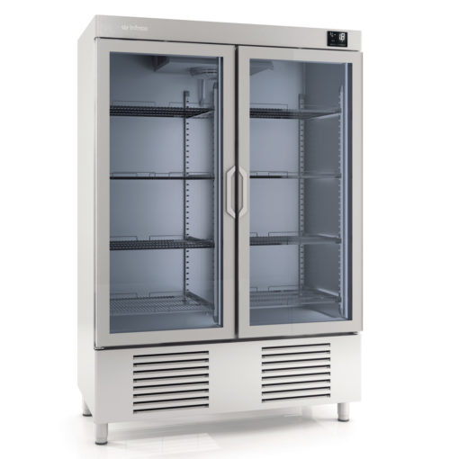 AN 1002 BT CR Vitrine de congélation avec portes vitrées Série NATIONAL 500/1000L