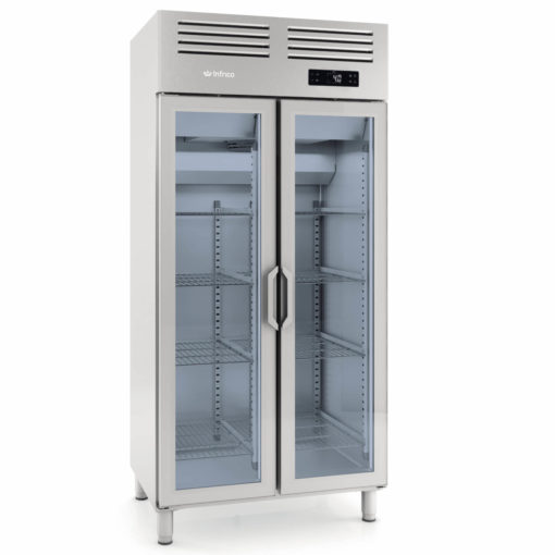 AGN 600 CR Armoire réfrigérée à porte vitrée GN 1/1 SLIM LINE Série AGN 300/600L