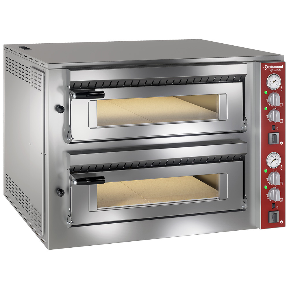 NRP/08 Four électrique 2x 4 pizzas