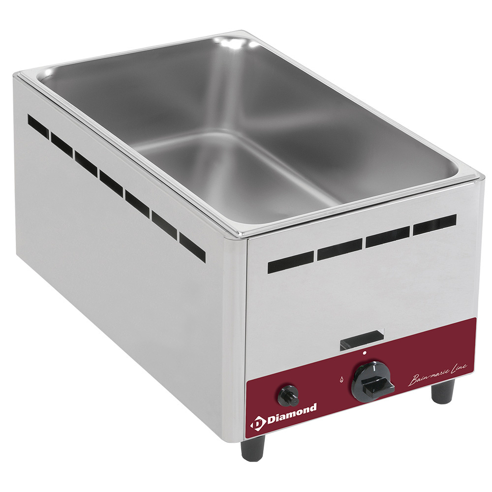 BMG-1/1 Bain marie gaz, de table GN 1/1 - 150 mm