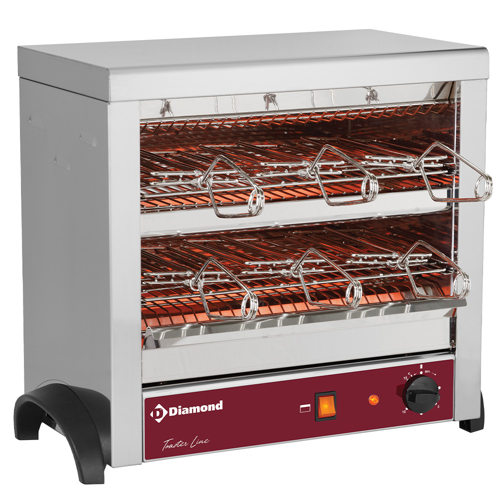 WR-M6TS-P6 Toaster 6 pinces au quartz