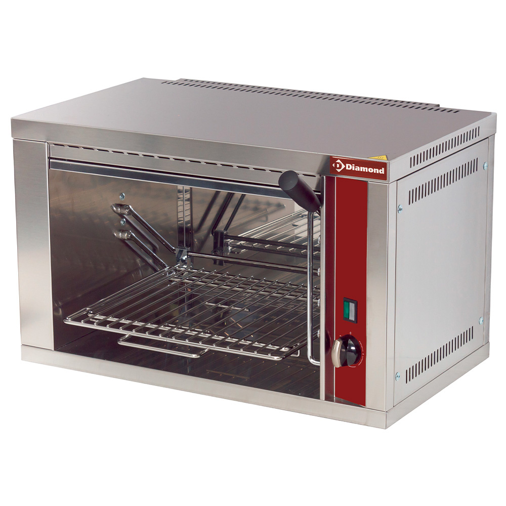 WR-ES40-50 Salamandre électrique, avec grille réglable