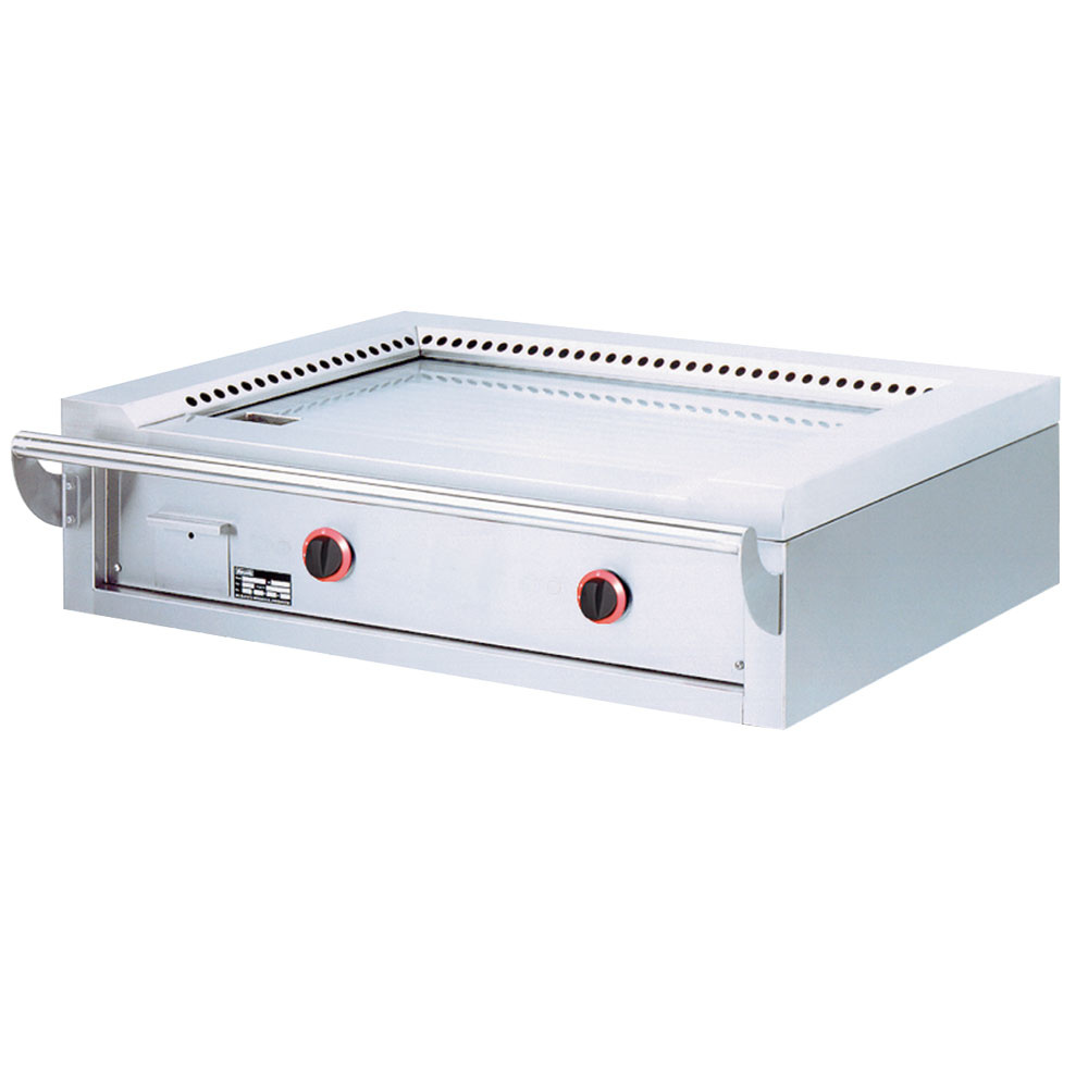 TPG2-12/T Plaque "Teppanyaki" gaz, 2 zones (2x 7 kW), de table -Top-