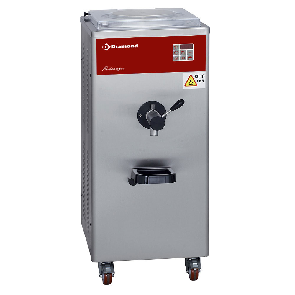SPS/30W-230/3- Pasteurisateur 30 litres/h, condenseur à eau