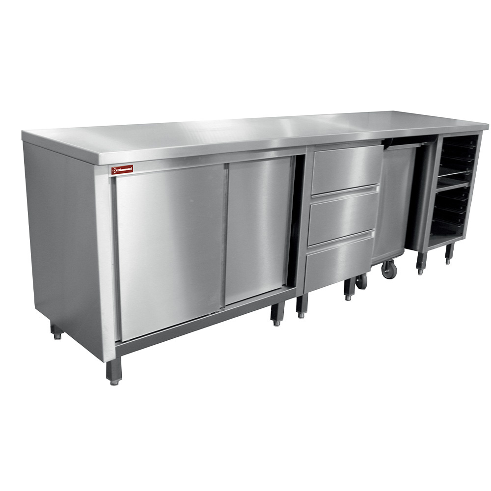 MCP-TR/05 Module pâtisserie trémie 125 litre sur roulette