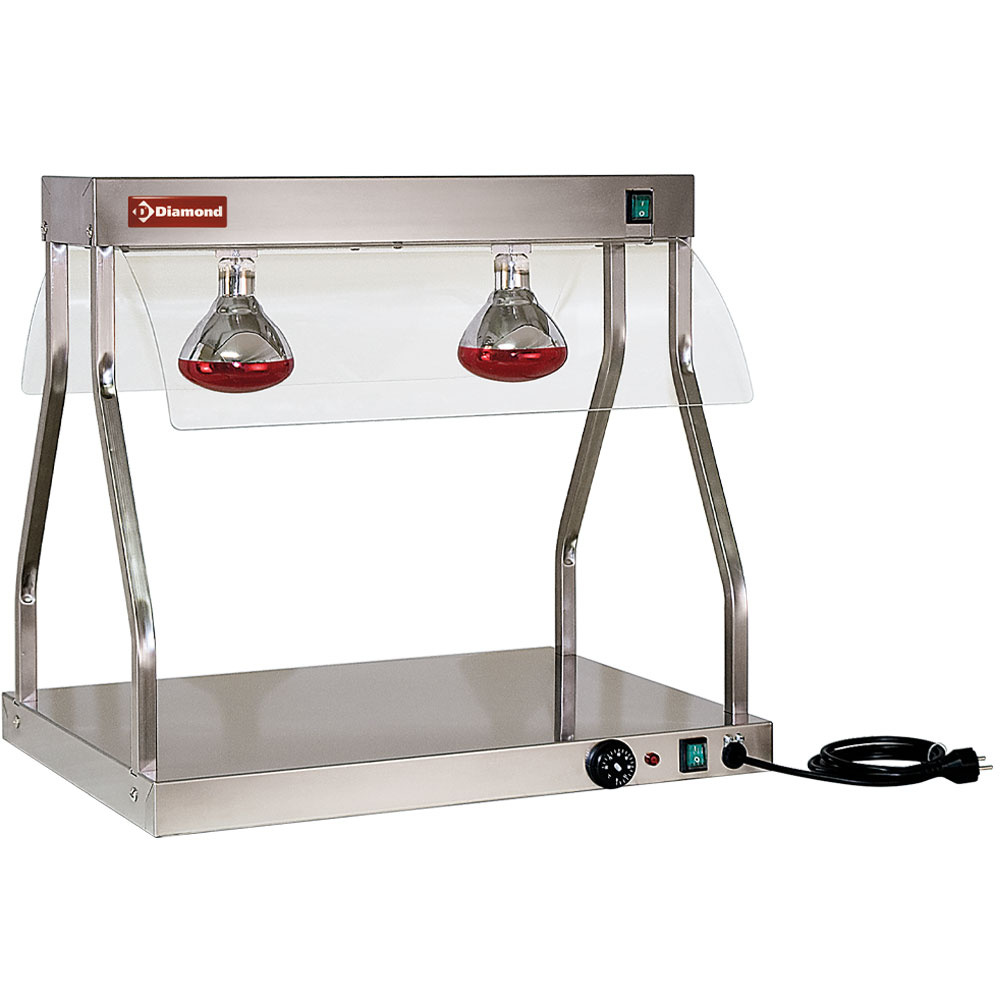 LRT/225-T Pont et top chauffants, lampes infrarouges (2x 250 W)