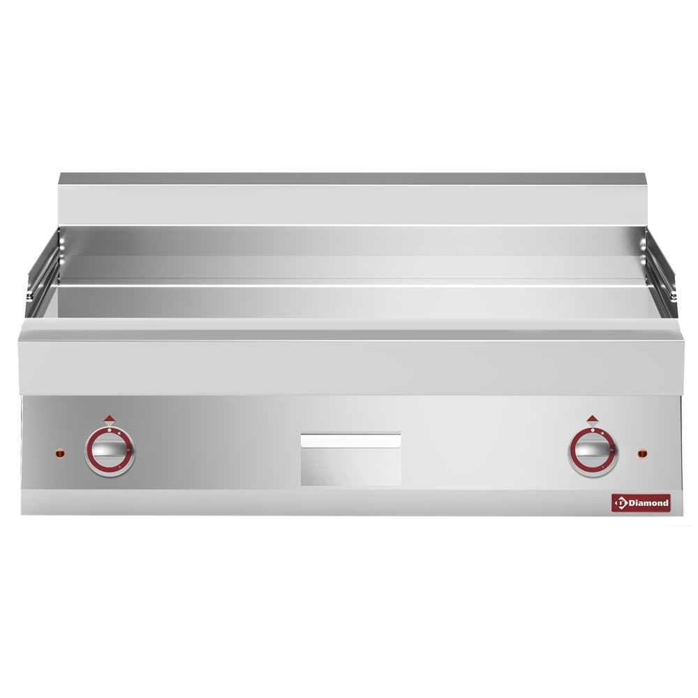 E65/PLCD10T-230V/3-N Plaque de cuisson électrique EXTRA-LARGE, surface lisse, chromé
