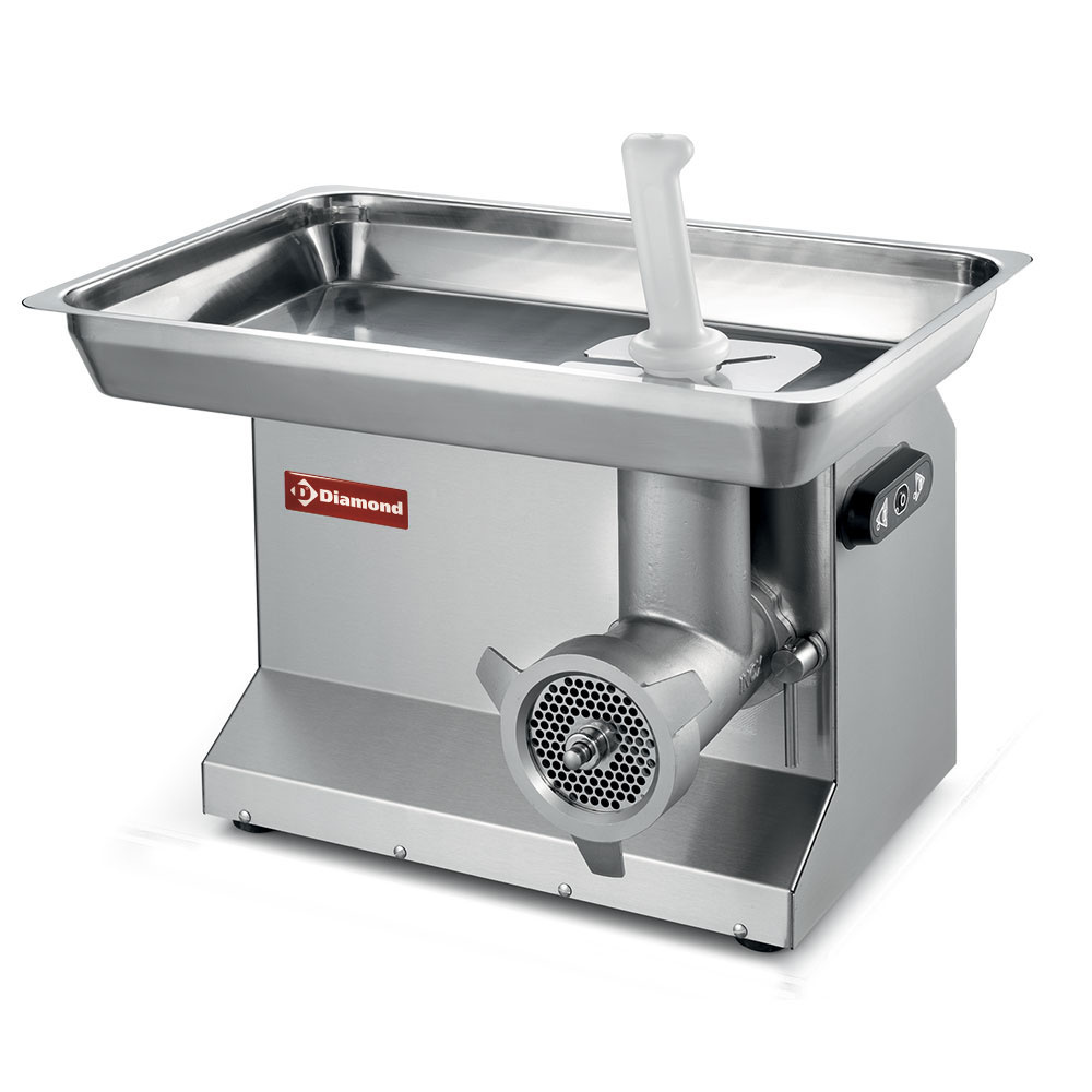 TCX32/ND Hachoir en inox N° 32 de table, Ø 6 mm, 300 kg/h