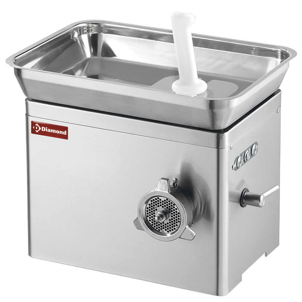 TGD32/BT-N Hachoir en inox N° 32 de table, Ø 6 mm, 500kg/h