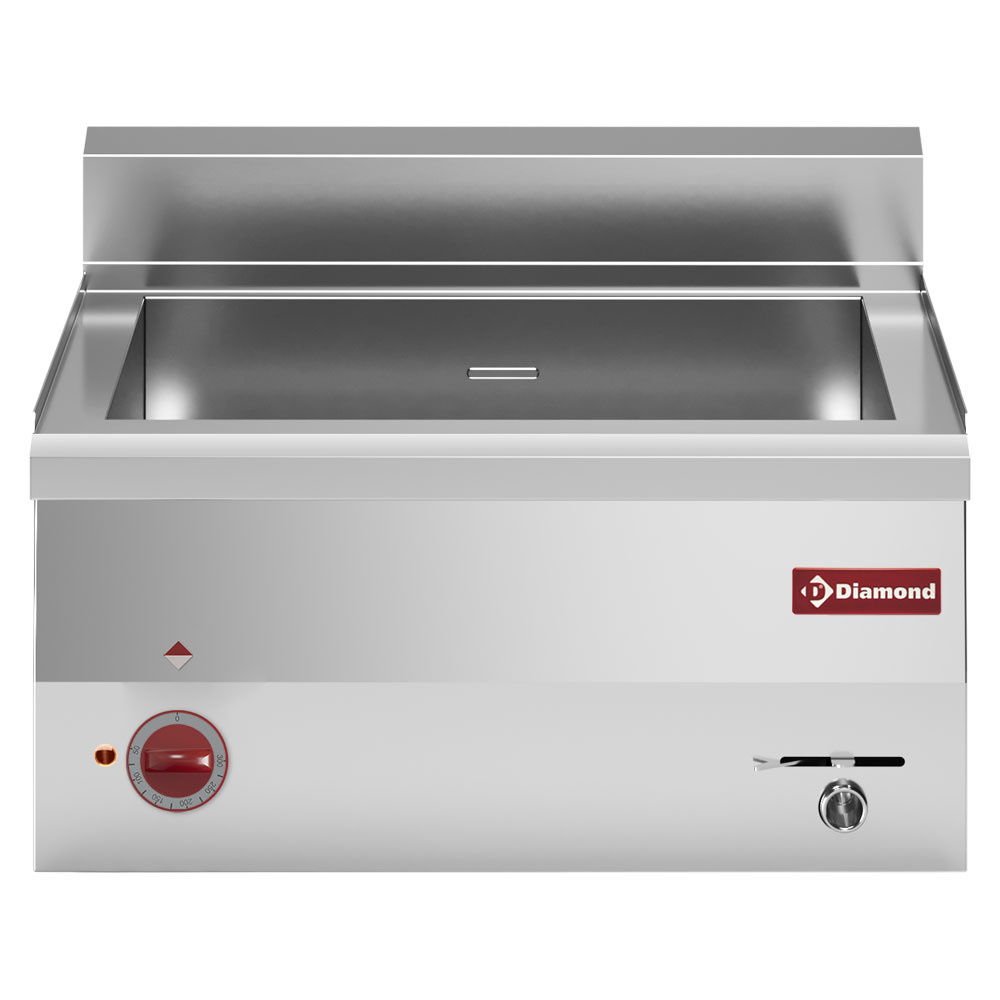E60/BM6T-N Bain-marie électrique, 1x GN 1/1 + 2x GN 1/4 -Top-