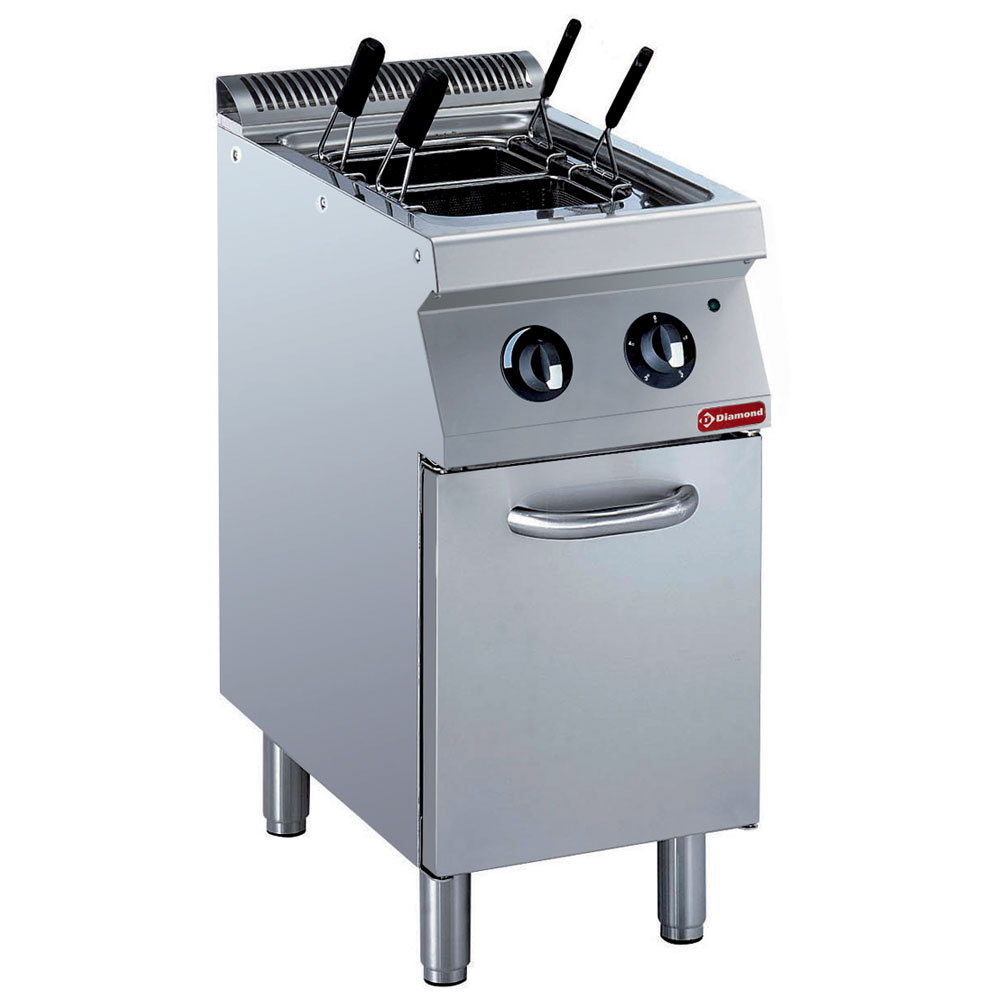 E17/CPA4-230/3--N Cuiseur à pâtes électrique, 24,5 litres, sur armoire, sans panier