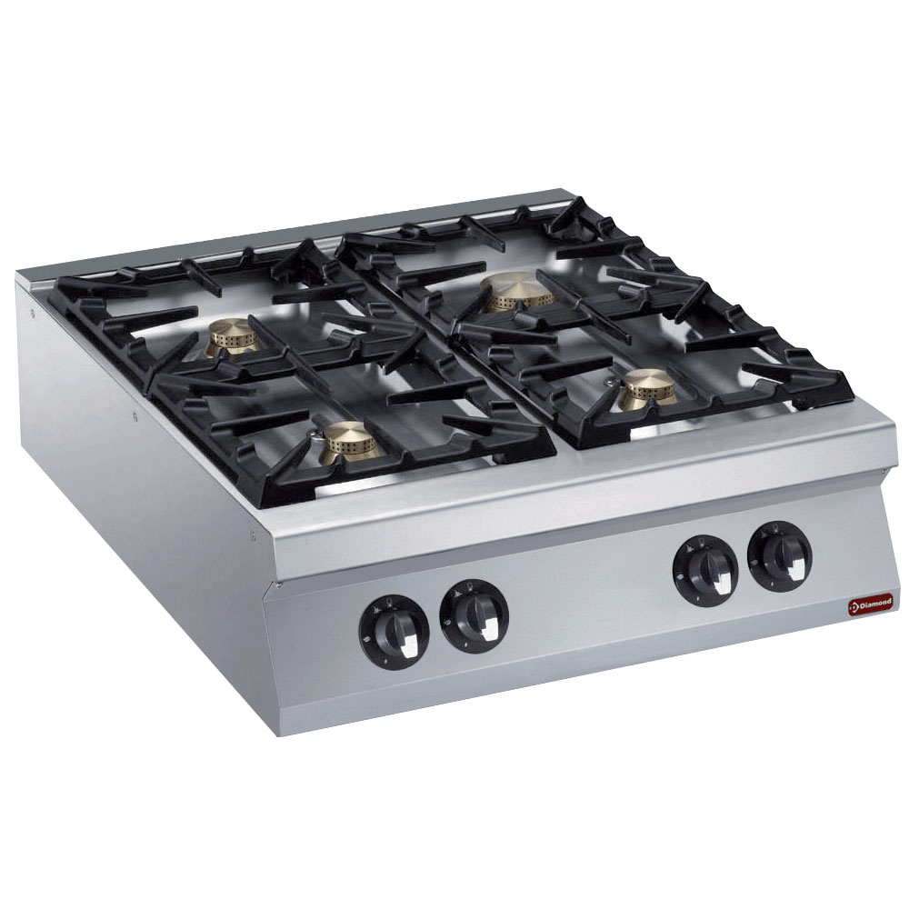 G22/4B8T-N Cuisinière 4 feux vifs gaz -TOP-