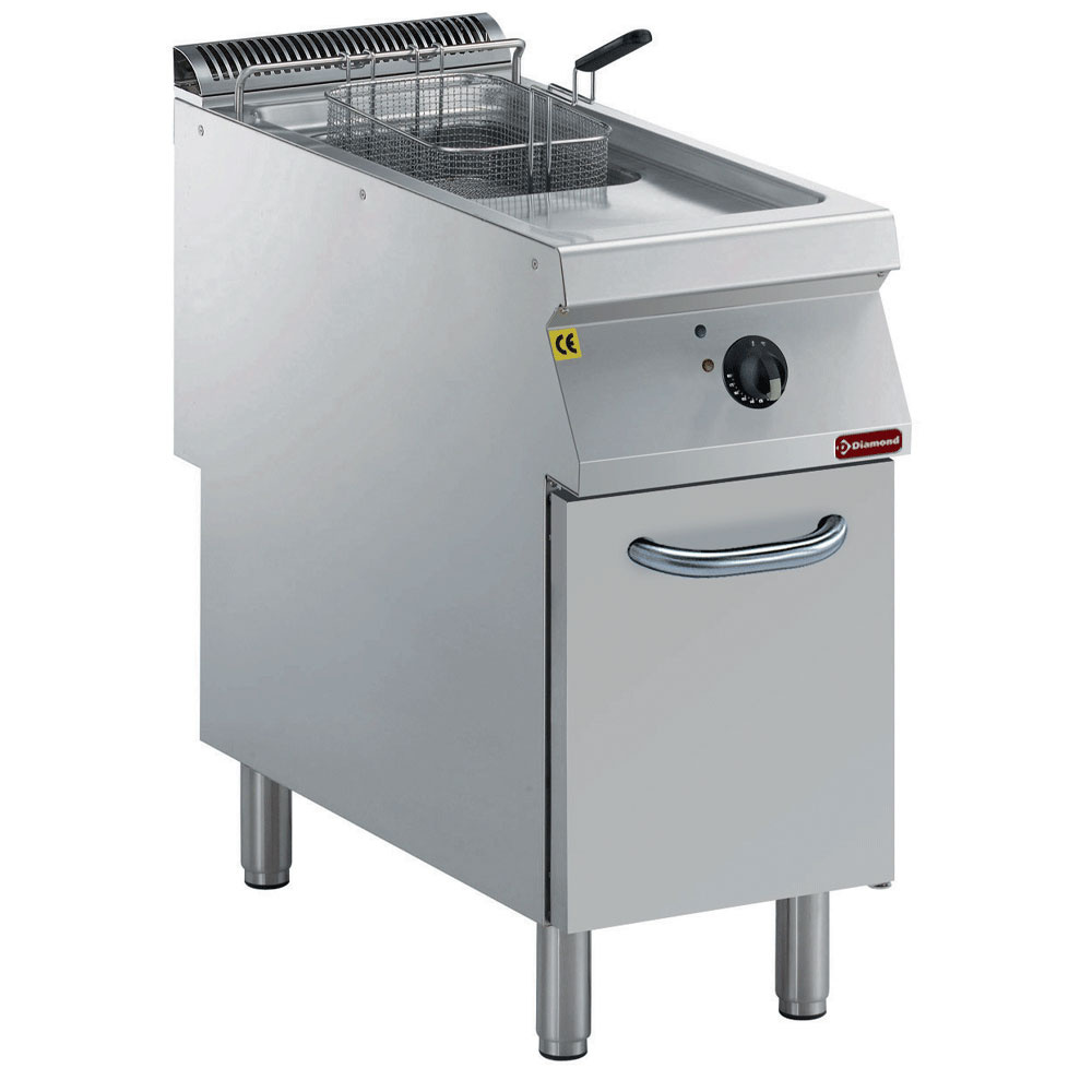 E22/F15A4-230/3--N Friteuse électrique 1 cuve de 15 litres sur meuble