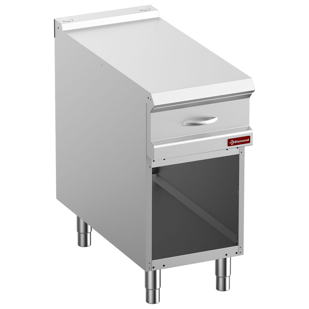 N9/PTAC4-N Elément neutre avec tiroir GN module 1/2 , armoire ouverte