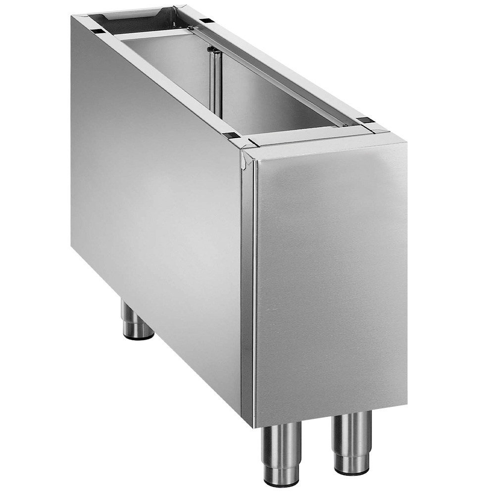 N7/BA2C-R Soubassement fermé sur pieds inox réglables