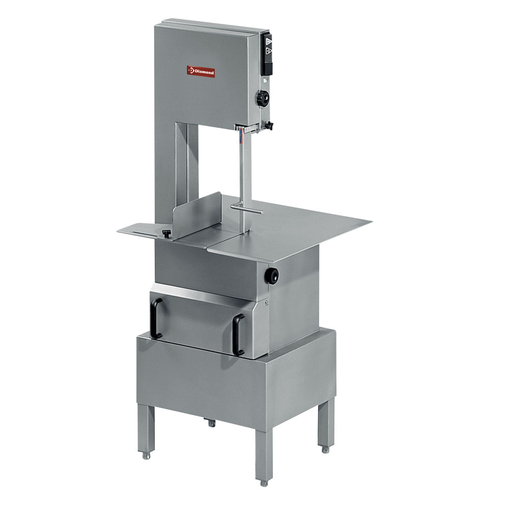 SAX-240/7 Scie à os en inox sur soubassement, 2400 mm, 700 tours/min