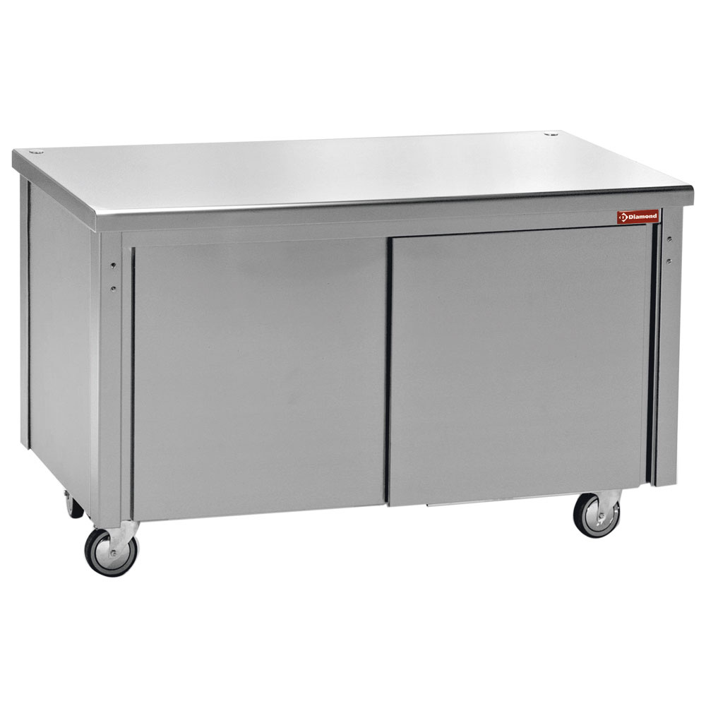 NA12 Elément armoire neutre, portes battantes 3x GN 1/1