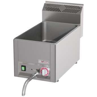 Electric table top fryer 10 liters + tap