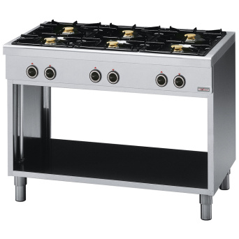 [10556] Electric convection oven, 4x 460x340 mm + salamander