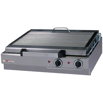 [10706] Lava stone grill on gas -Top-