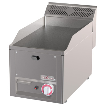 [10720] Gas steam-grill with cooking grid in cast iron -Top-