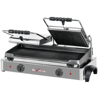[10728] Grill Panini DOUBLE vitroceramics
