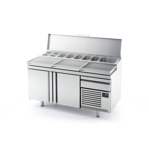 [11150] MPL 1740 Table à pizza réfrigérée Lucena MPL 800 Séries