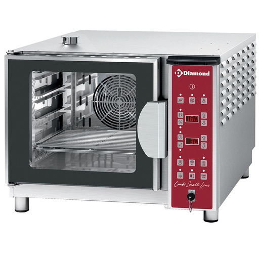 [11776] DFV-411/SD Four électrique vapeur/convection, 4x GN 1/1