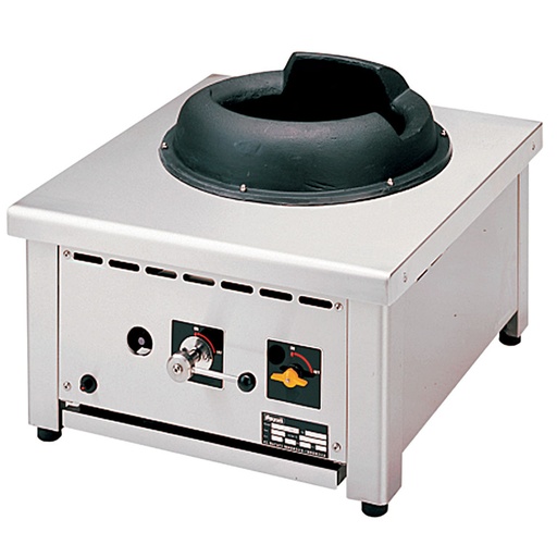 [11888] WGF1-6/T Fourneau wok à gaz de table, 1 feu (28 kW)