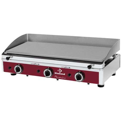 [12085] PLANCHA/3-N Plaque de cuisson lisse, gaz
