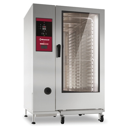 [12296] SDG/XC-22 Four gaz vapeur directe et convection 20x GN2/1 avec "automatic cleaning system"