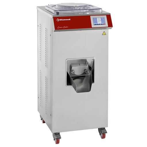 [12325] CCU/60WT-230/3- Cuiseur à crèmes/sauces universel 60 litres/h, condenseur à eau, VV et TOUCH SCREEN