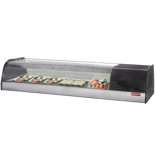 [12745] TR6-SH/R6 Vitrine réfrigérée pour sushi, double fond perforé (inclus)