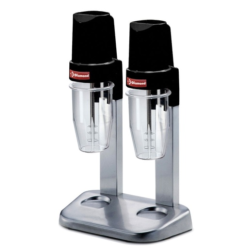 [12797] F6D/B Machine à milk-shake, 2 verres Lexan 2x 650 cl