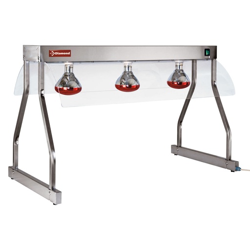 [13350] LR/325-T Pont chauffant, lampes infrarouges (3x 250 W)