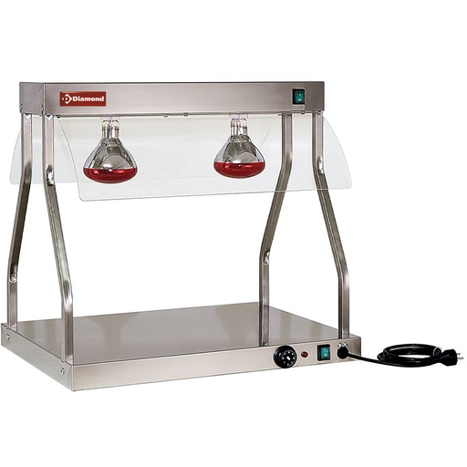 [13352] LRT/225-T Pont et top chauffants, lampes infrarouges (2x 250 W)