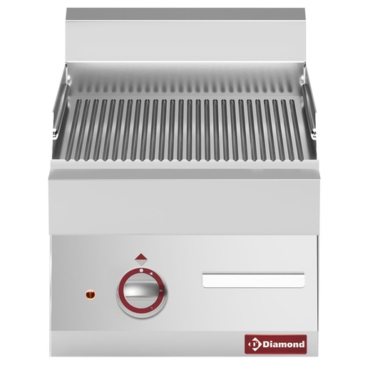[13551] E65/PR4T-N Plaque de cuisson électrique rainurée -Top-