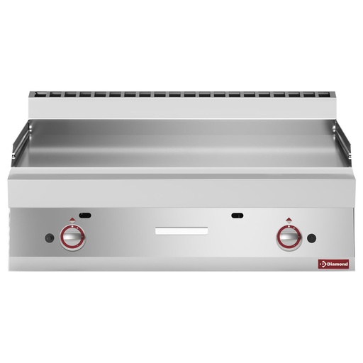 [13591] G65/PL10T-N Plaque de cuisson gaz EXTRA-LARGE, surface lisse