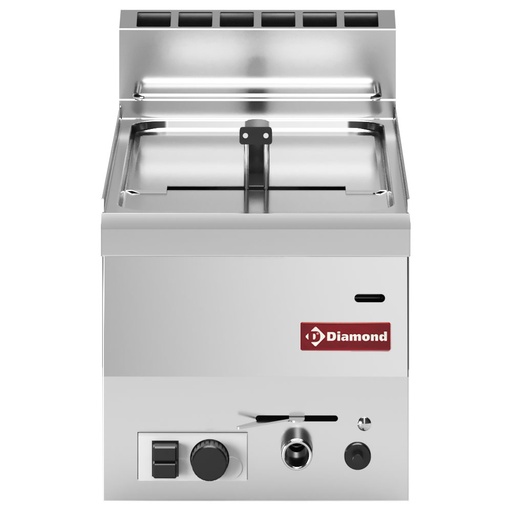 [13969] G60/F8-3T-N Friteuse gaz, 1 cuve 8 litres -Top-