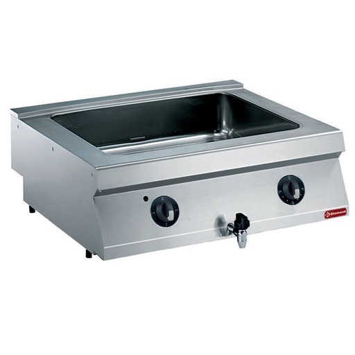 [14045] E17/BM8T-N Bain-marie électrique GN 2/1 profondeur 150 mm -TOP-