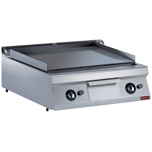 [14406] G22/PLCD8T-N Plaque de cuisson gaz, lisse, chrome dur -TOP-