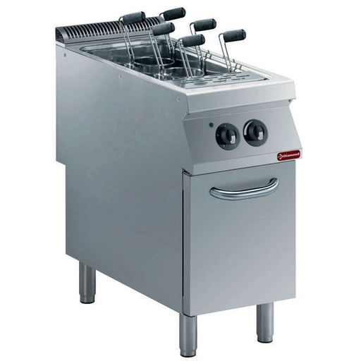 [14508] E22/CPA4-N Cuiseur à pâtes électrique, 1 cuve GN 1/1, sur meuble (sans paniers)