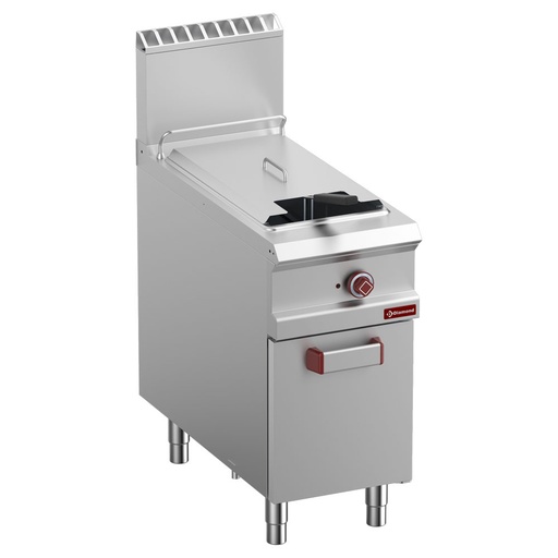 [14695] G9/F21A4-NY Friteuse gaz 1 cuve "Y" 21 lit. (21 kW) sur meuble fermé