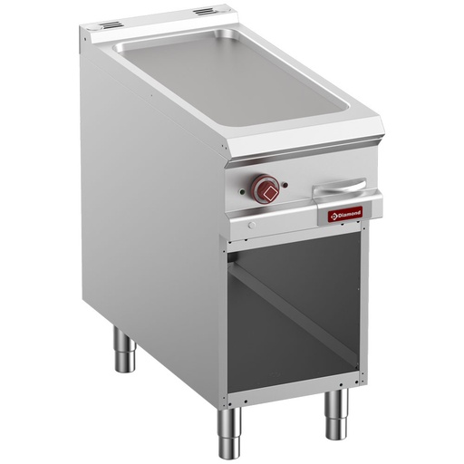 [14726] E9/PLA4-N Plaque de cuisson lisse électrique module 1/2, armoire ouverte